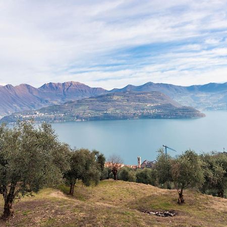 Residenza Coccinelle Vista Lago D'Iseo Tavernola Bergamasca Exteriör bild